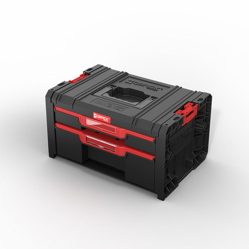 QBRICK SYSTEM PRO Caisse à outils 2 tiroirs Expert - QBRICK SYSTEM - SKRQPROD2ECZAPG001