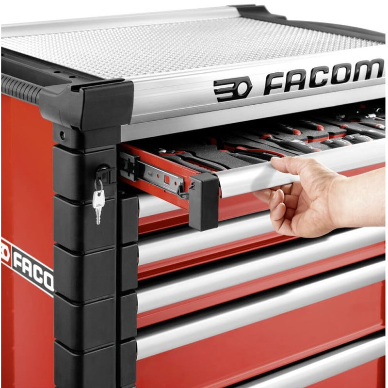 Servante JETM3 6 tiroirs rouge FACOM JET.6M3APF