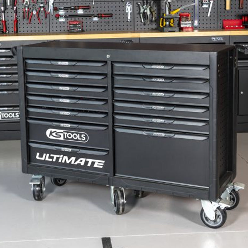 Servante ULTIMATE® 13 tiroirs et 6 roues - KS TOOLS - 816.0013