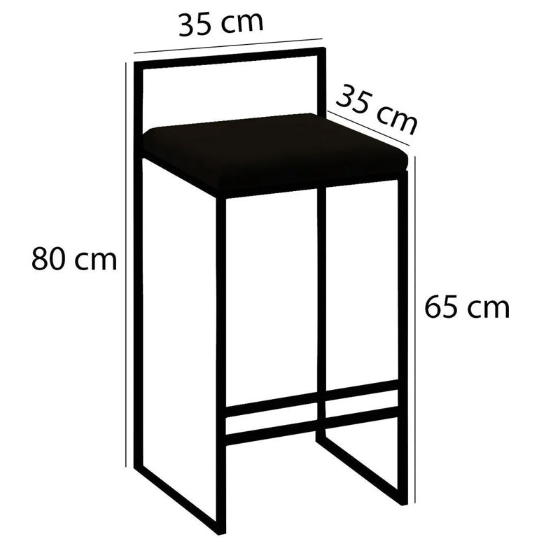 Tabouret de bar Nordic - haute