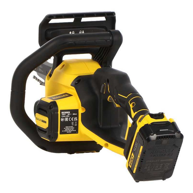 Tronçonneuse 30 cm BRUSHLESS 18V - 1 x 4 Ah V20 - STANLEY POWERTOOLS - SFMCCS730M1-QW