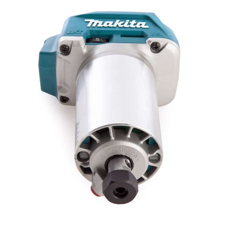 Affleureuse MAKITA DRT50ZJX3 - 18V - Ø 6mm avec kit d'accessoires