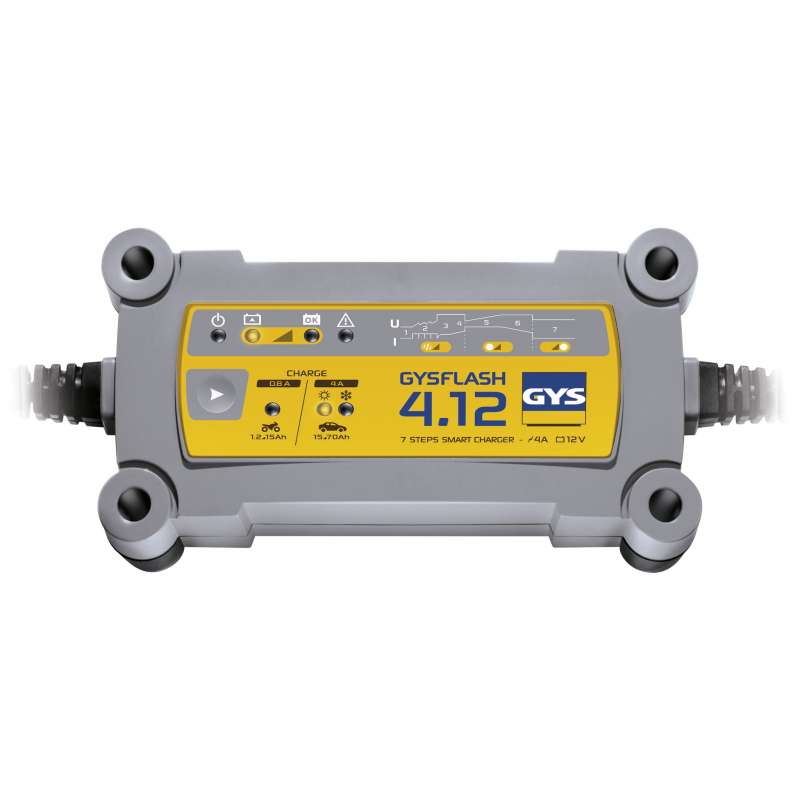 Chargeur de Batterie GYSFLASH 4.12 GYS 029422 auto/moto