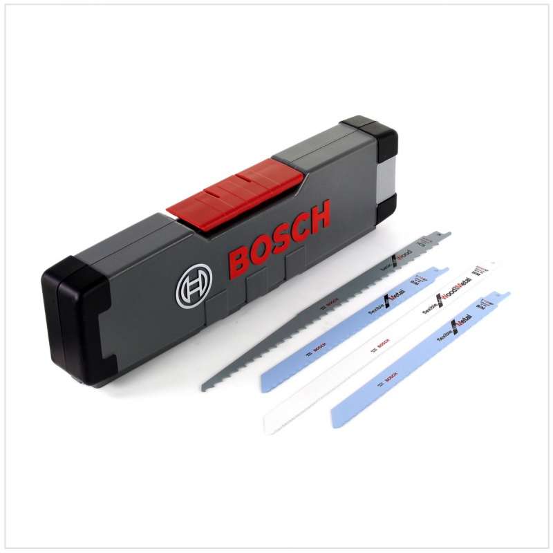 Coffret de 20 lames de scie sabre Bosch Pro 2607010996 bois/métal