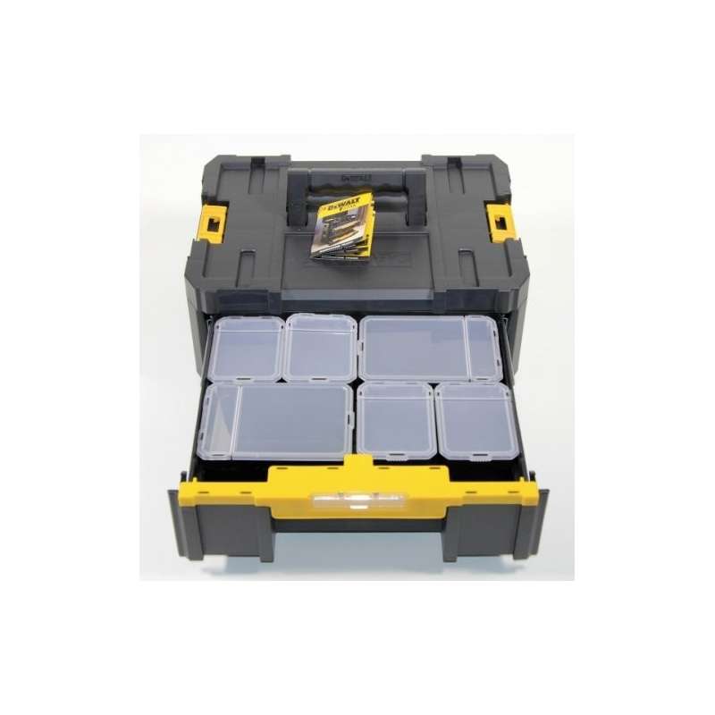 Coffret de Transport DEWALT T-Stak box III 1 Tiroir (DWST1-70705)
