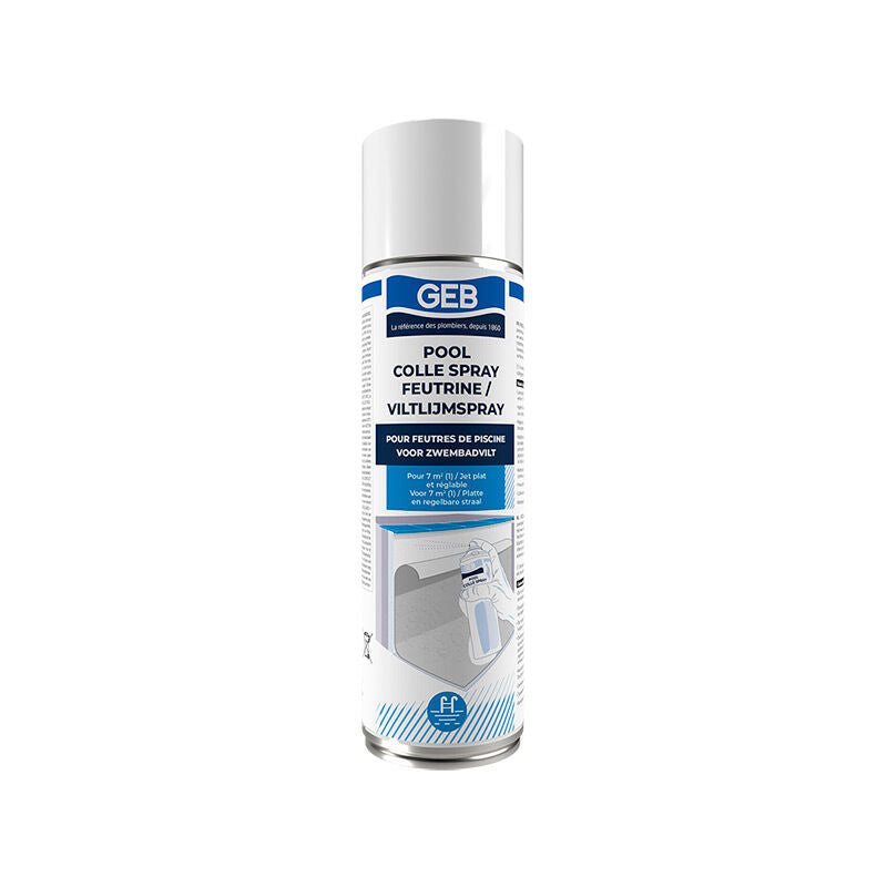 Colle feutrine aérosol 500 ml - GEB - 507010
