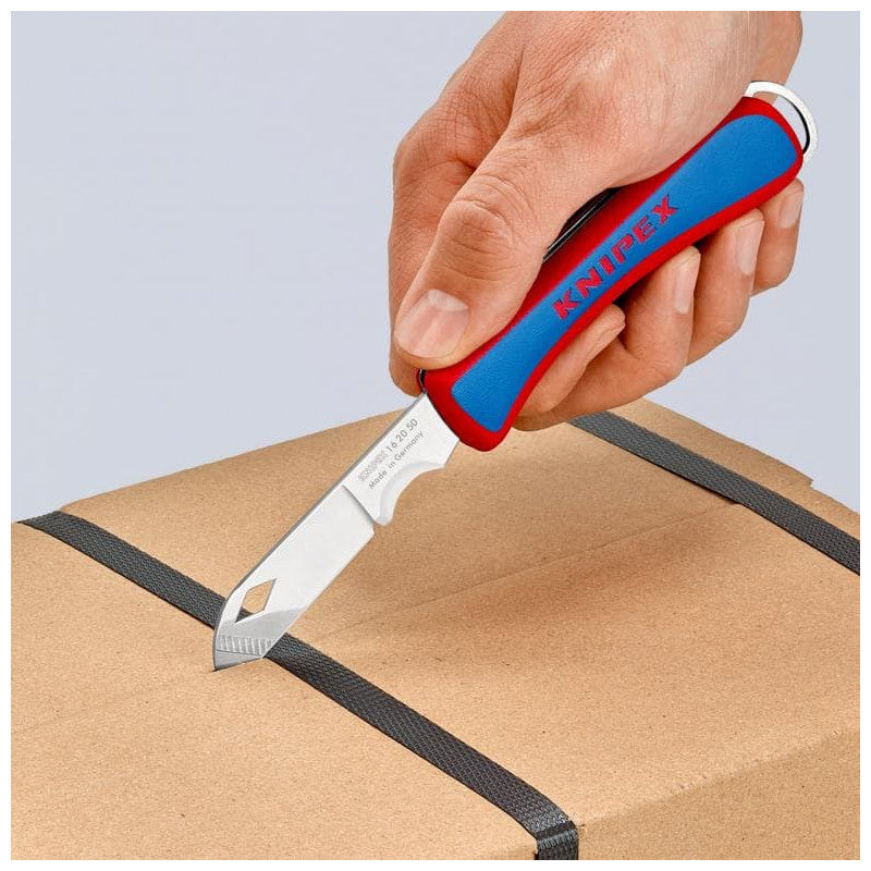 Couteau d'électricien pliant KNIPEX 16 20 50 SB 120mm