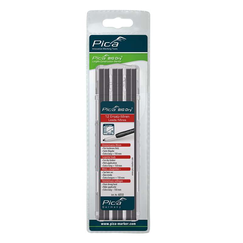 Etui de rechange 12 mines PICA BIG Dry 6050SB