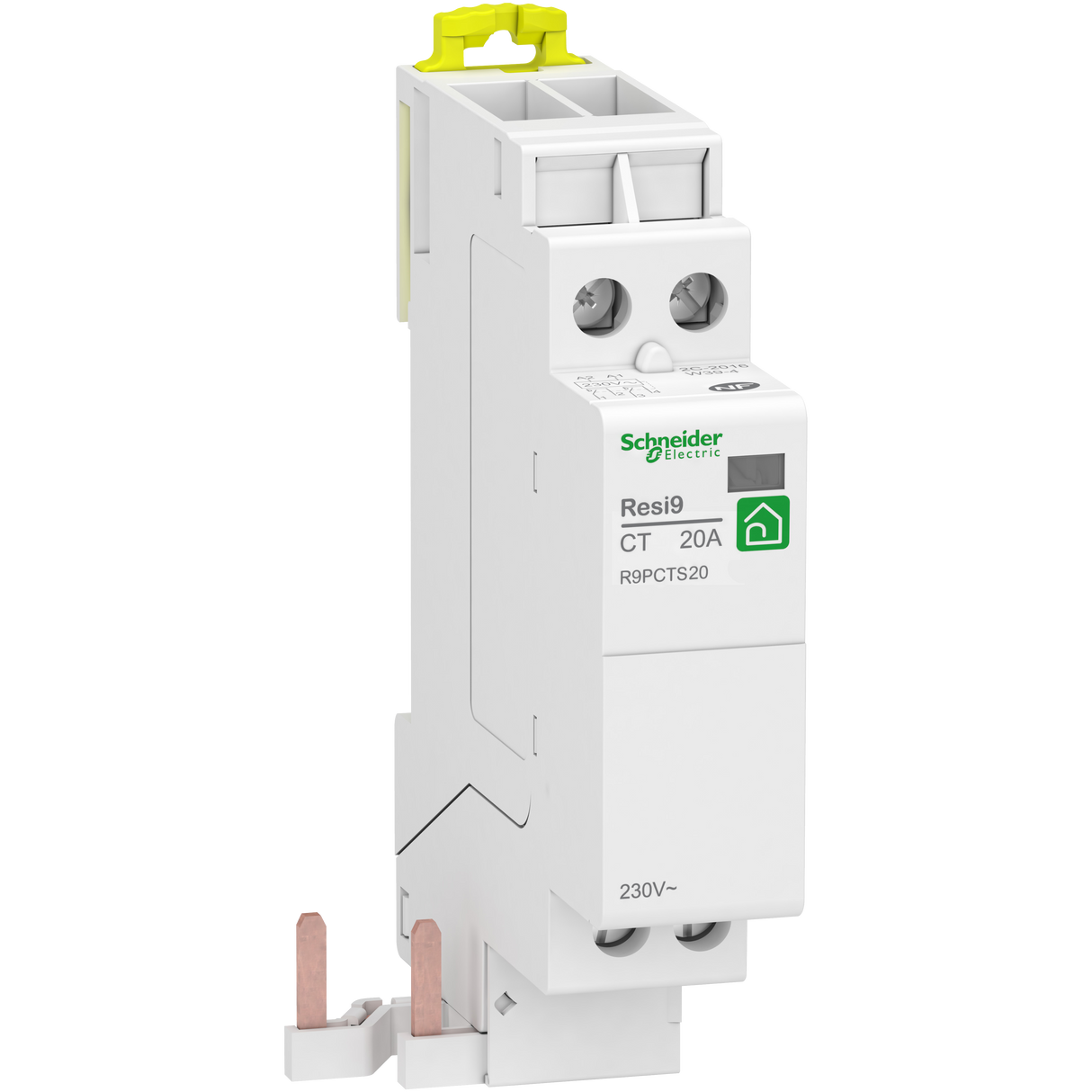 Contacteur de puissance SCHNEIDER R9PCTS20 20A 2NO monophasé Resi9 XP