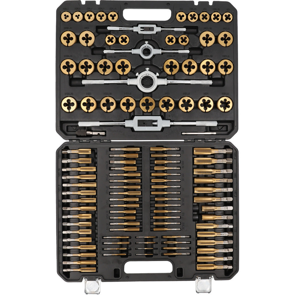 Jeu de tarauds et filières TiN COMPETITION, 110 pcs - KS Tools - 512.5070 COMPETITION