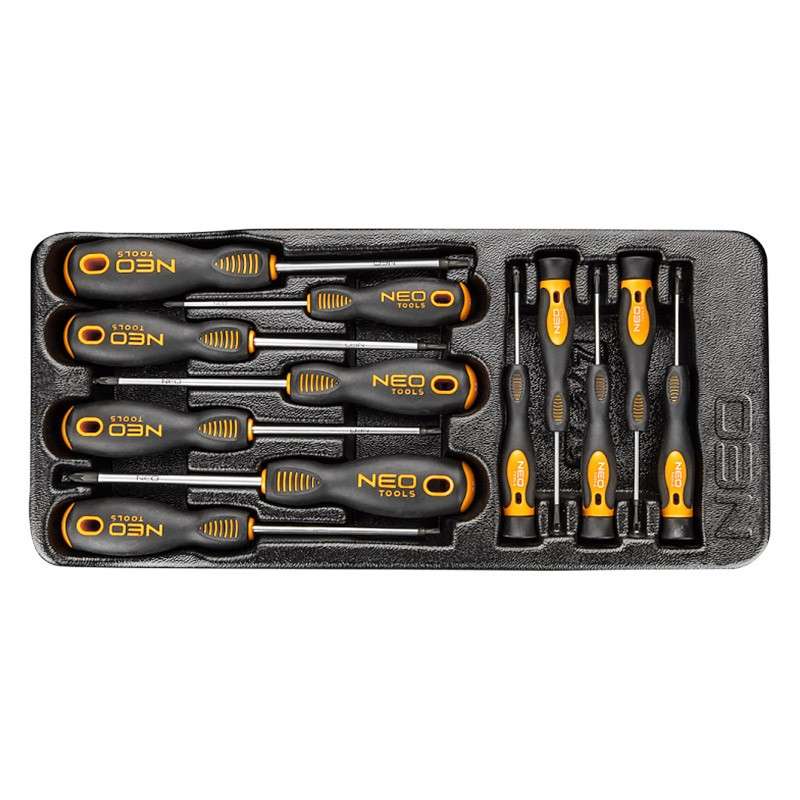 Insert tournevis de précision 12 pièces NEO TOOLS 84-247