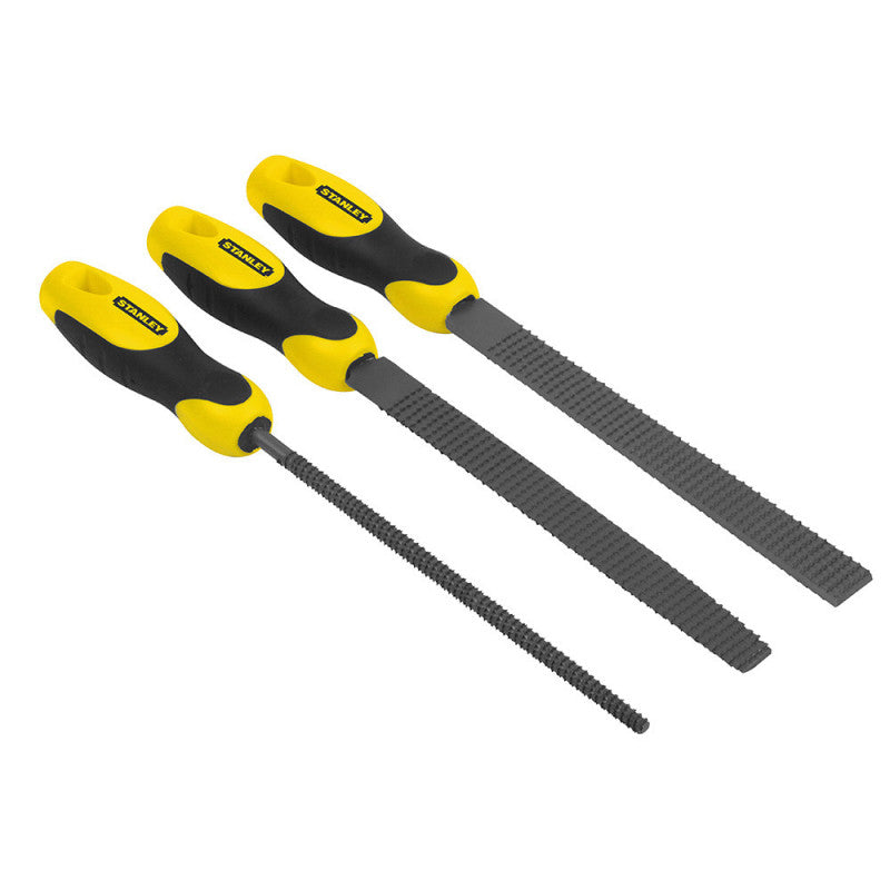 Jeu de 3 râpes grosse piqure STANLEY