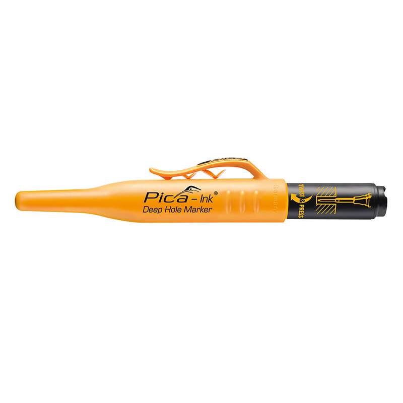 Marqueur trous profonds PICA-Ink noir 150/46/SB