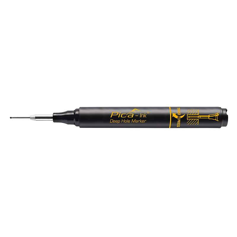 Marqueur trous profonds PICA-Ink noir 150/46/SB