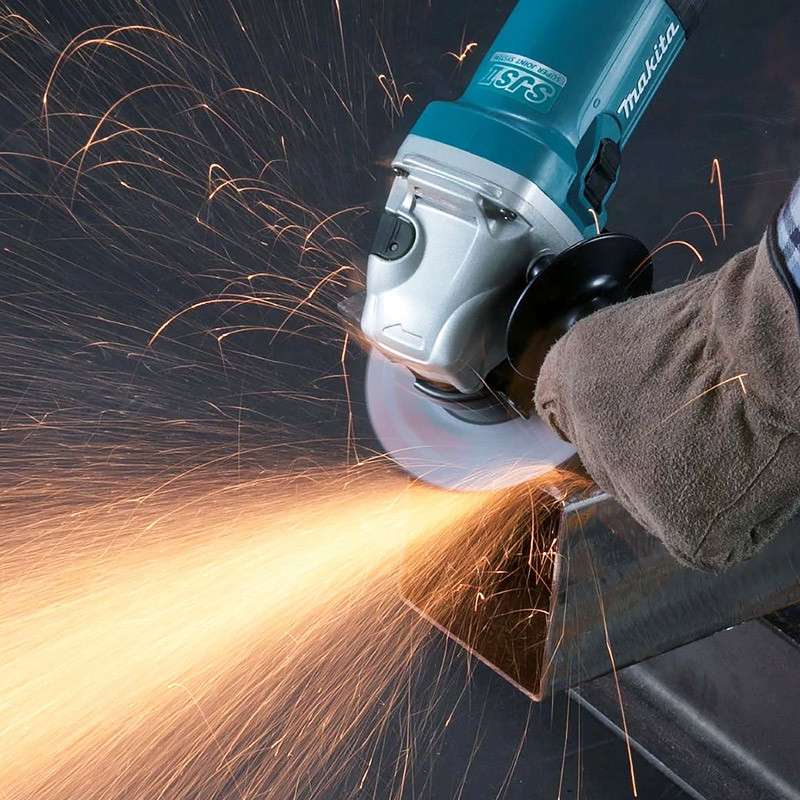 Meuleuse MAKITA GA5040CJD Ø125 mm 1400 W + 2 disques DIAMAK