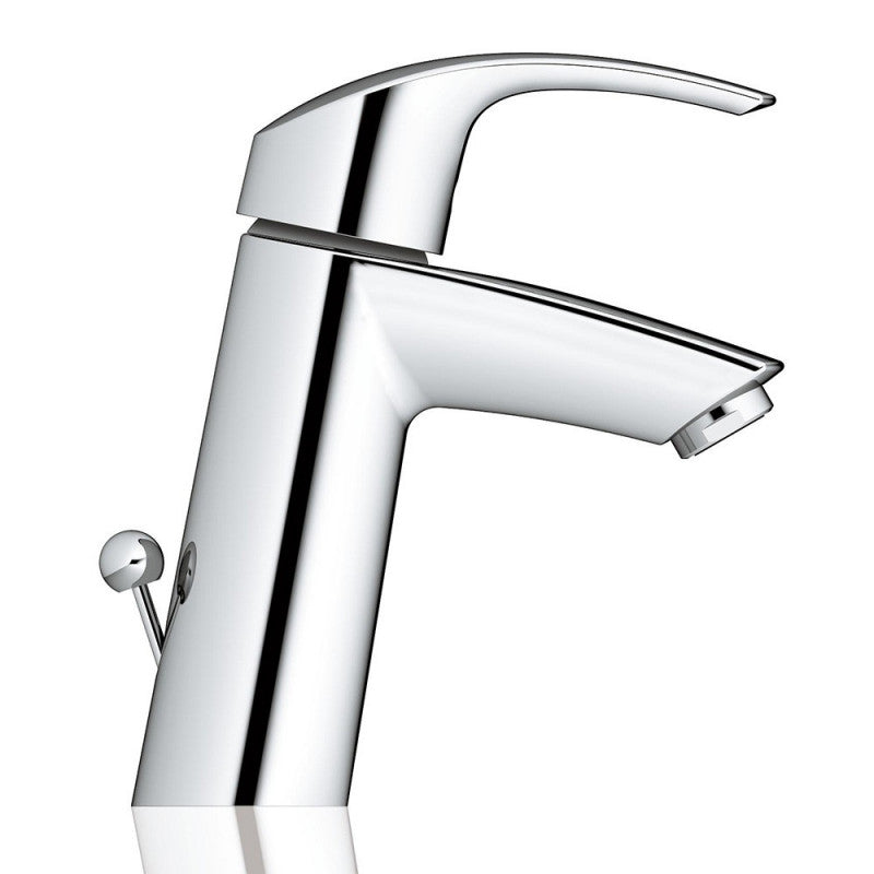 Mitigeur lavabo EUROSMART GROHE 23322001 - taille M - bec bas - chrome