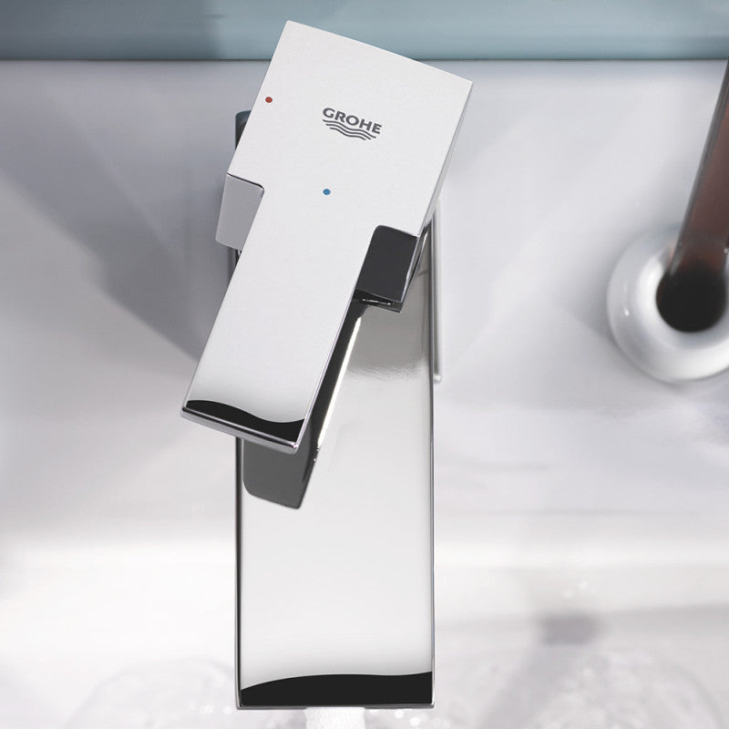 Mitigeur lavabo monocommande SAIL CUBE GROHE 23435000 bec bas - taille S - chrome