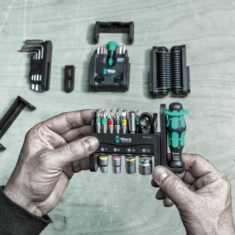 Multi-outils Tool-Check Modular 1, 21 pièces - WERA - 05049000001