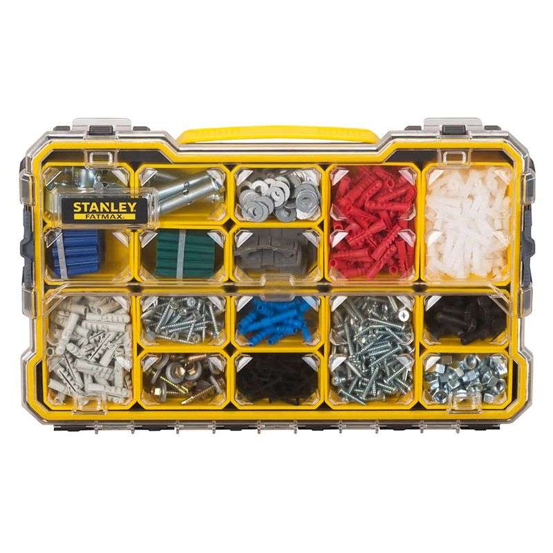 Organiseur étanche 14 compartiments amovibles FATMAX STANLEY FMST1-75779