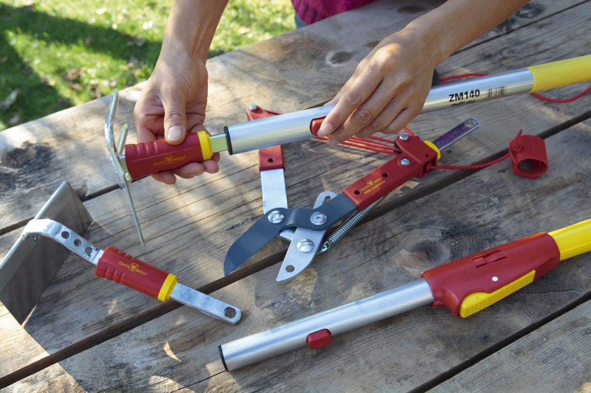 Manche en bois 1m OUTILS WOLF ZM100 (manche interchangeable) - Multistar