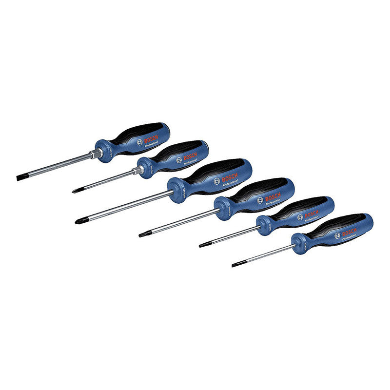 Pack 3 pinces BOSCH + 6 tournevis BOSCH Professional + L-BOXX