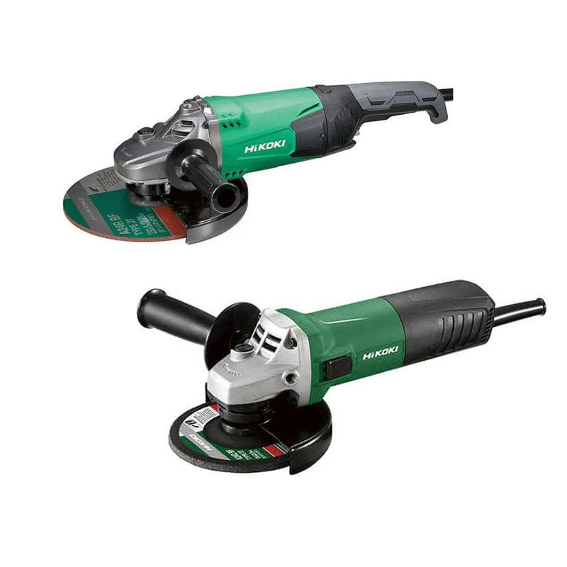Pack HIKOKI KG23SA (Meuleuse G23SW2 230 mm + Meuleuse G13SR4(S) 125mm
