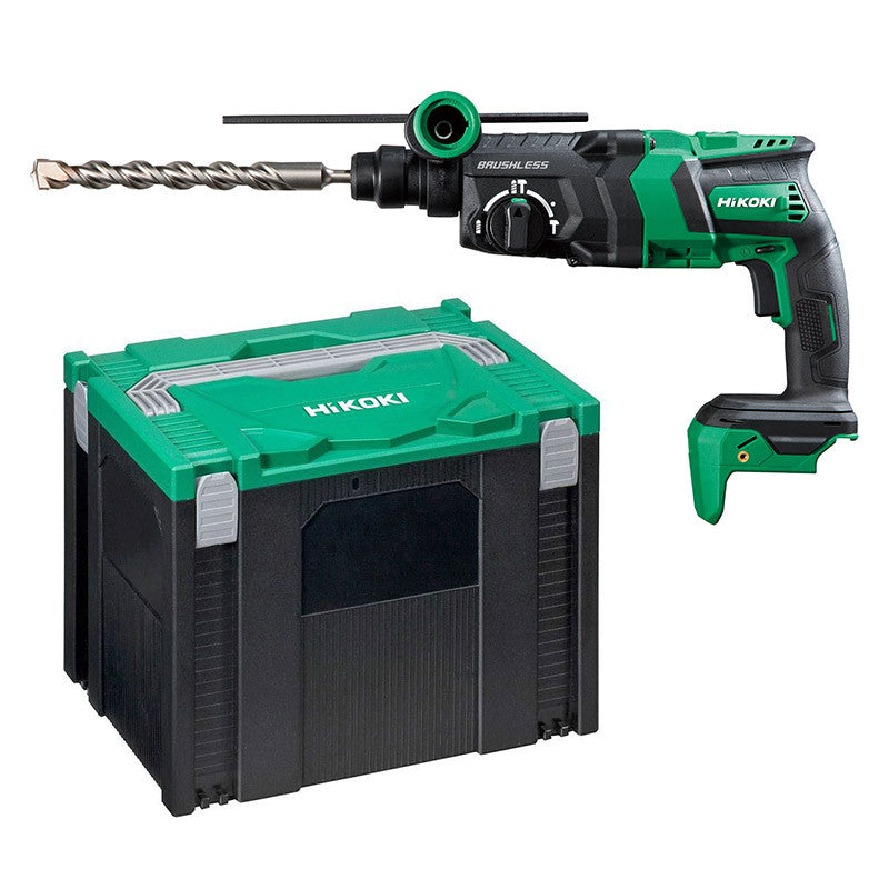 Perfo-burineur SDS-Plus 18V HIKOKI DH18DPCW2Z 26mm (vendu sans batterie)