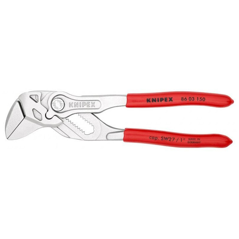Pince-clé 150mm KNIPEX 86 03 150 capacité 27mm