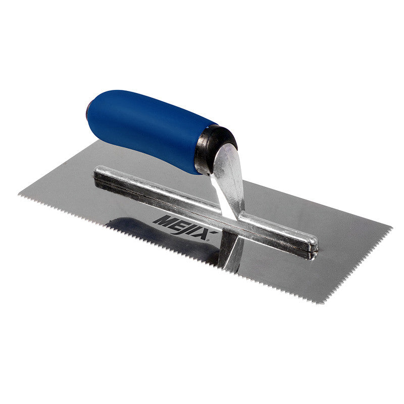 Platoir acier dentelé MEJIX 180258 - 280x115 mm V 3x3