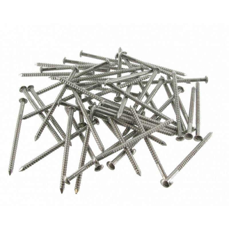 Pointes bombée inox A4 annelé en vrac 1kg NORFIX
