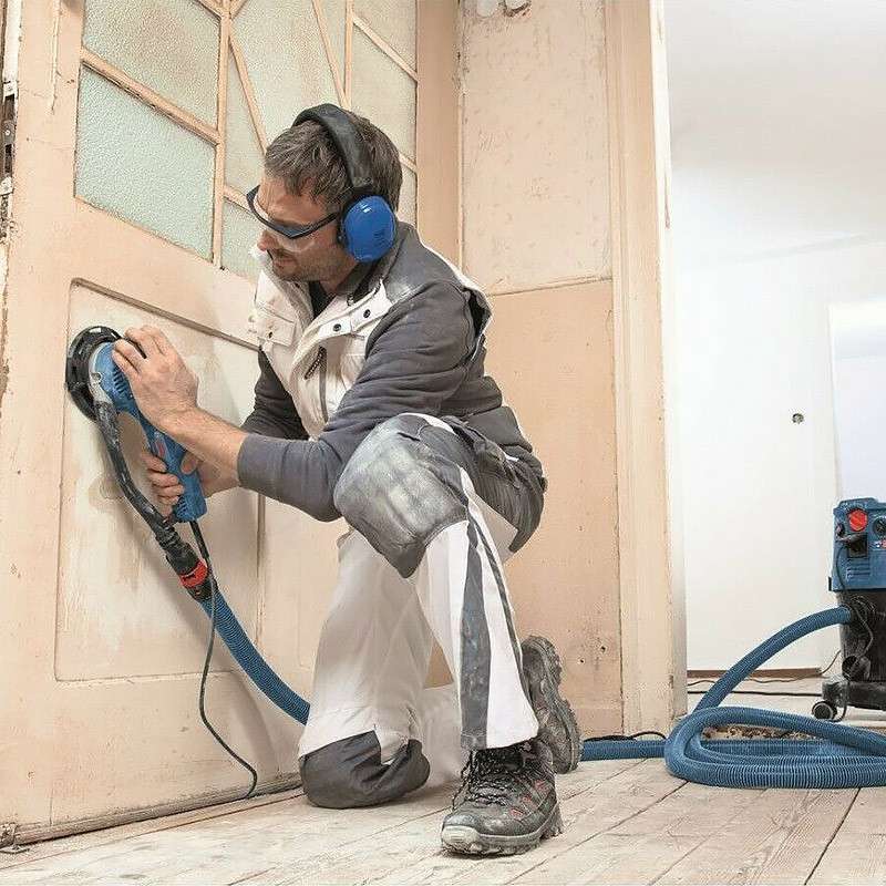 Ponceuse excentrique BOSCH GET 75-150 Professional 750W Ø 150mm