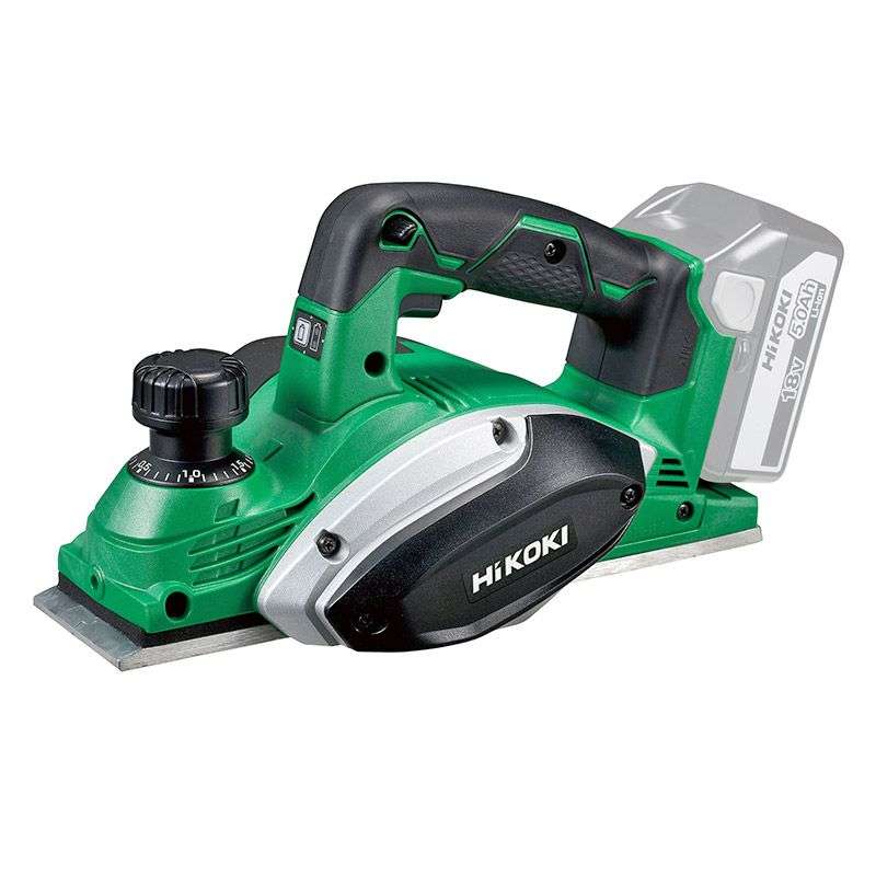 Rabot sans fil HIKOKI P18DSLW2Z + Hitcase 82mm 18V (vendu sans batterie)