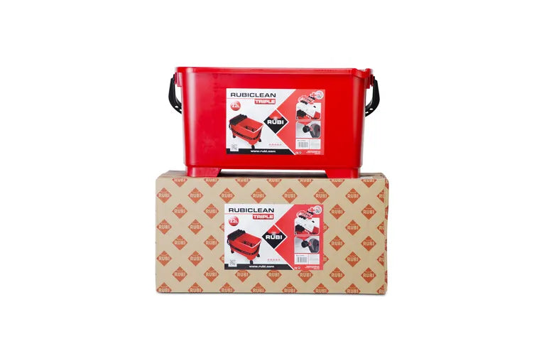 Bac nettoyage rubiclean triple superpro - RUBI - 21995