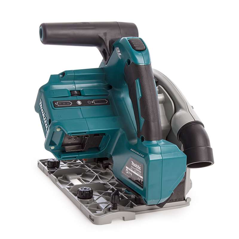 Scie plongeante MAKITA DSP600ZJ (2x18V) LXT 165mm (vendu sans batterie)