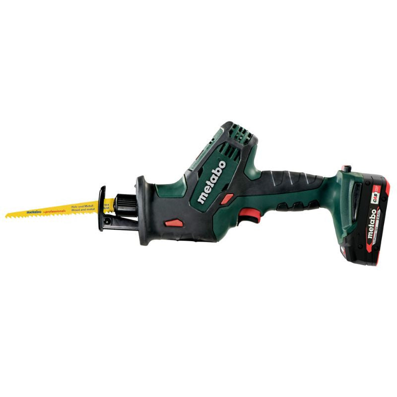 Scie sabre METABO 18 V SANS FIL- SSE 18 LTX - sans batterie ni chargeur, coffret Metaloc