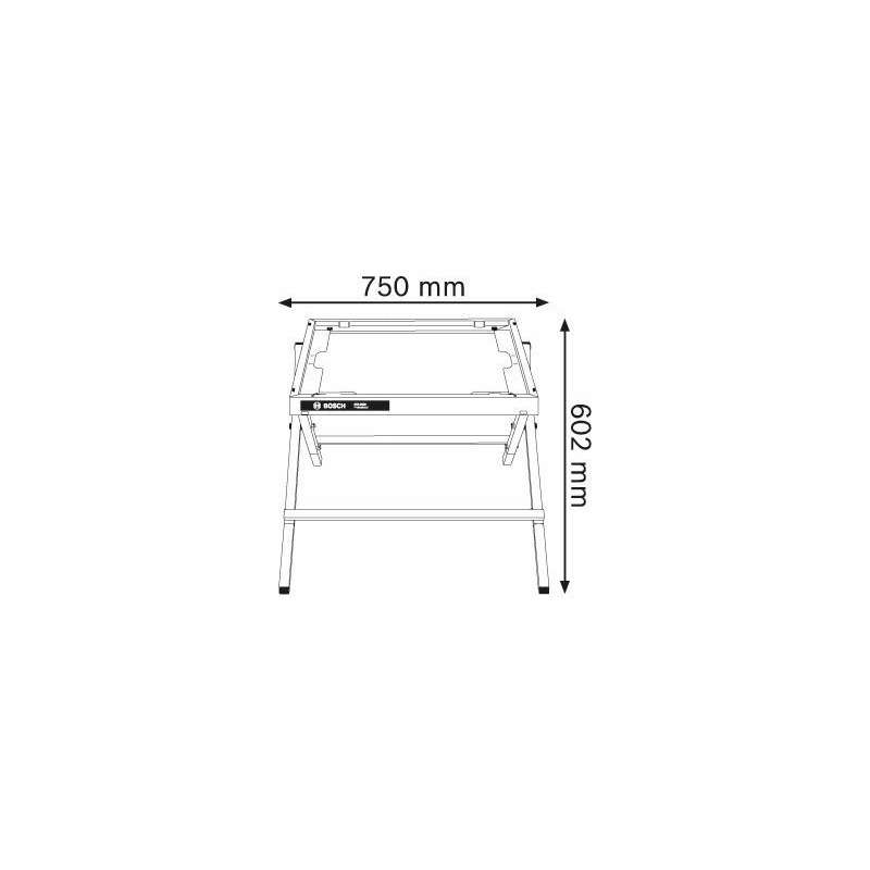 Support de travail BOSCH 0601B24100 - GTA 6000 Professional