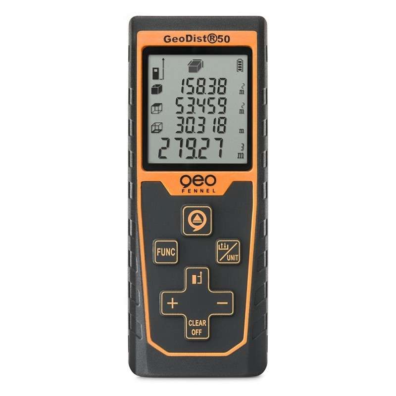 Télémètre laser GEO FENNEL GeoDist®50 (fonction devis en 3 mesures)