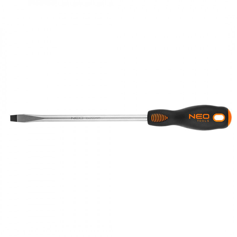 Tournevis à tête plate NEO TOOLS 04-016 8,0 x 200 mm S2