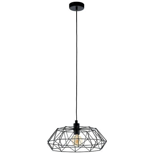 Suspension Carlton 2 - Acier - Noir - 60W