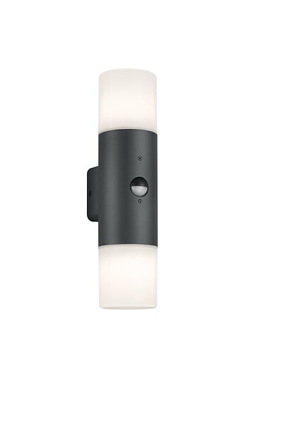 Applique murale exterieur Arawan 2xE27 avec detect mouvement