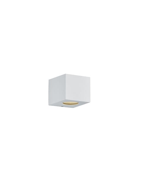 Applique murale exterieur Mira blanc