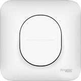 Ovalis - Bouton poussoir 10A - Blanc