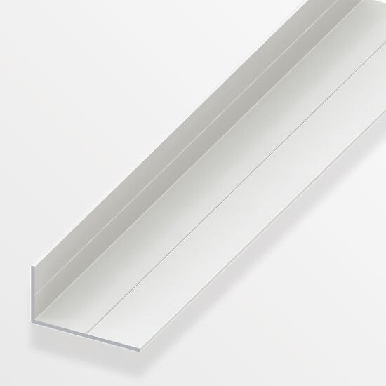 21688 - CorniÃ¨re inÃ©gale PVC blanc 1