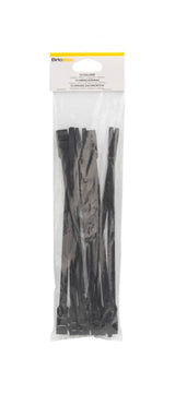 10 colliers de serrage, largeur 9mm, longueur 260mm Noir BRICELEC