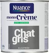 H17376-0L5 - Peinture MonoCrÃ¨me - Chat gri