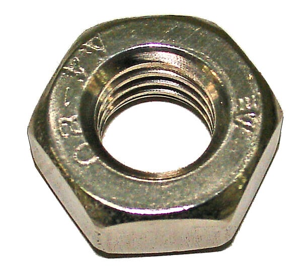 S1021111 - 5 Ã©crous hexagonaux inox A4 8