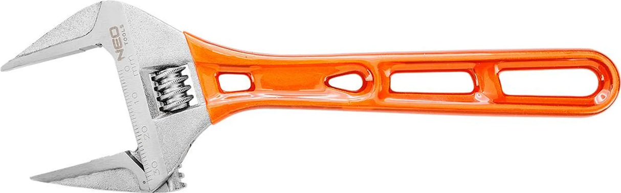 Clés à molette manche metal plastifié 0-32 mm NEO TOOLS