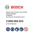Kit adaptateur BOSCH Power-Change Plus 6 pans + foret HSS-G - 85 mm - 2608594253