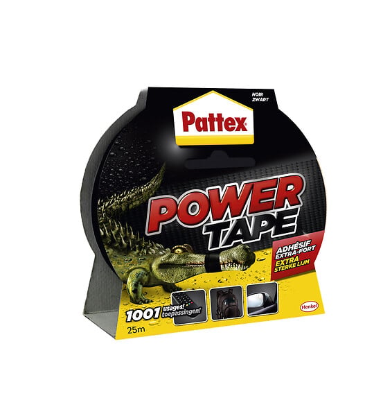 1669824 - AdhÃ©sif power tape noir 25m