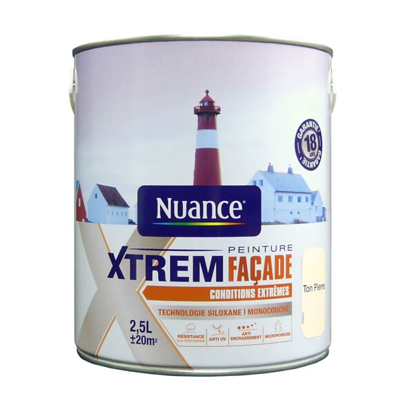H17784-2L5 - Peinture XTREM FaÃ§ade - Ton p